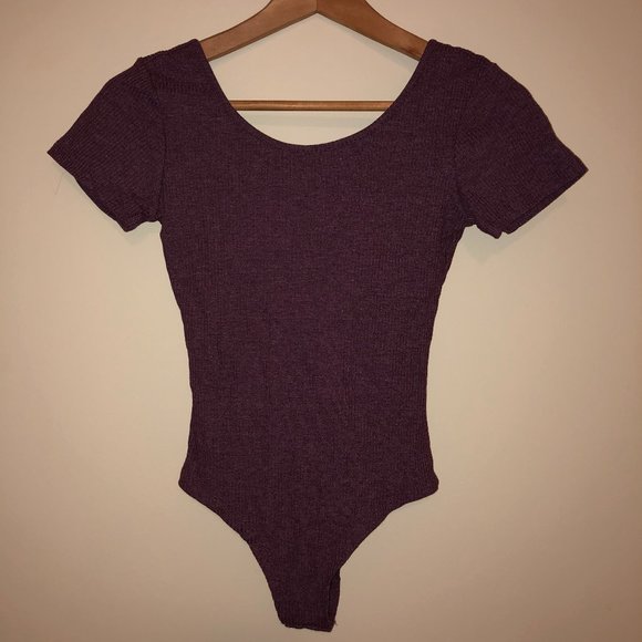 Subdued Amsterdam Purple Body Suit NWOT - Picture 1 of 9